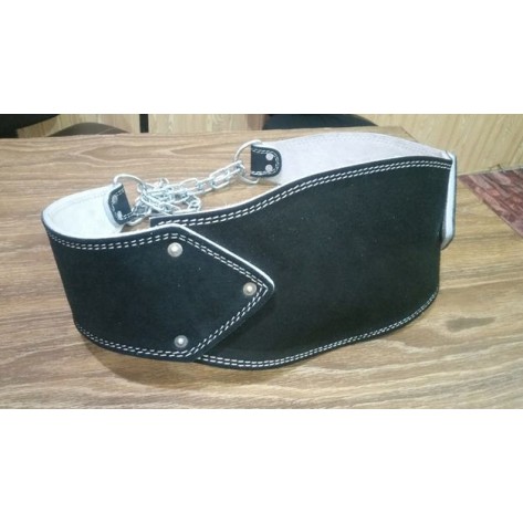 Dipping Belt Black Split Buffalo