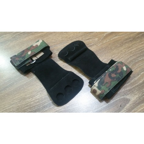 Green Camo Heavy Duty Palm Guards