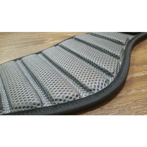 Grey Nylon Weight Lifting Belt