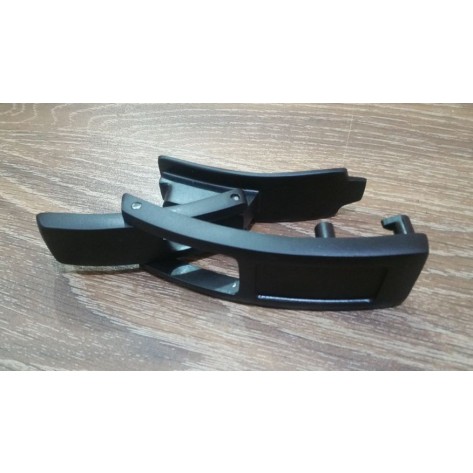 Lever Buckle Dull Black