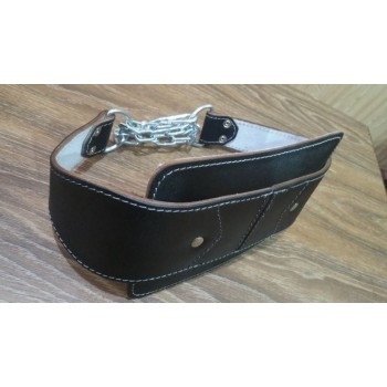 Dipping Belt Black Dye Split Buffalo